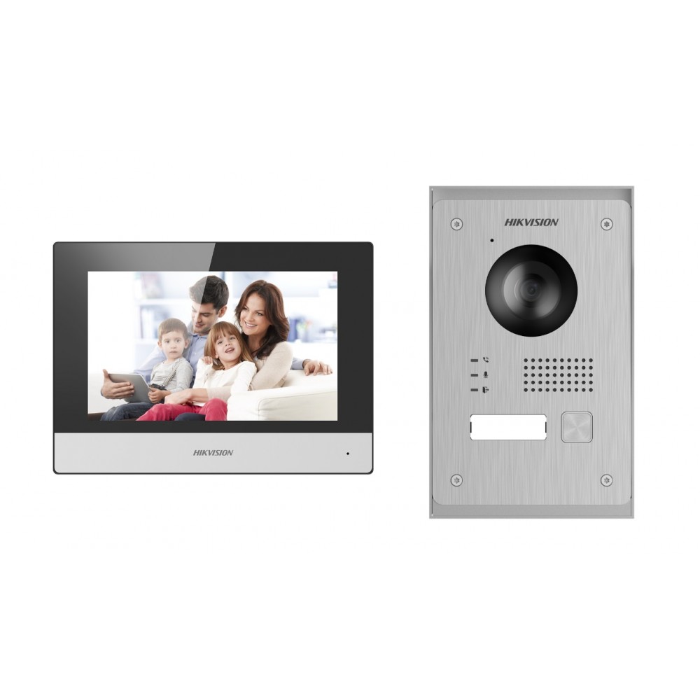 Hikvision DS-KIS702Y Kit Interphone vidéo 7” écran tactile Série Y